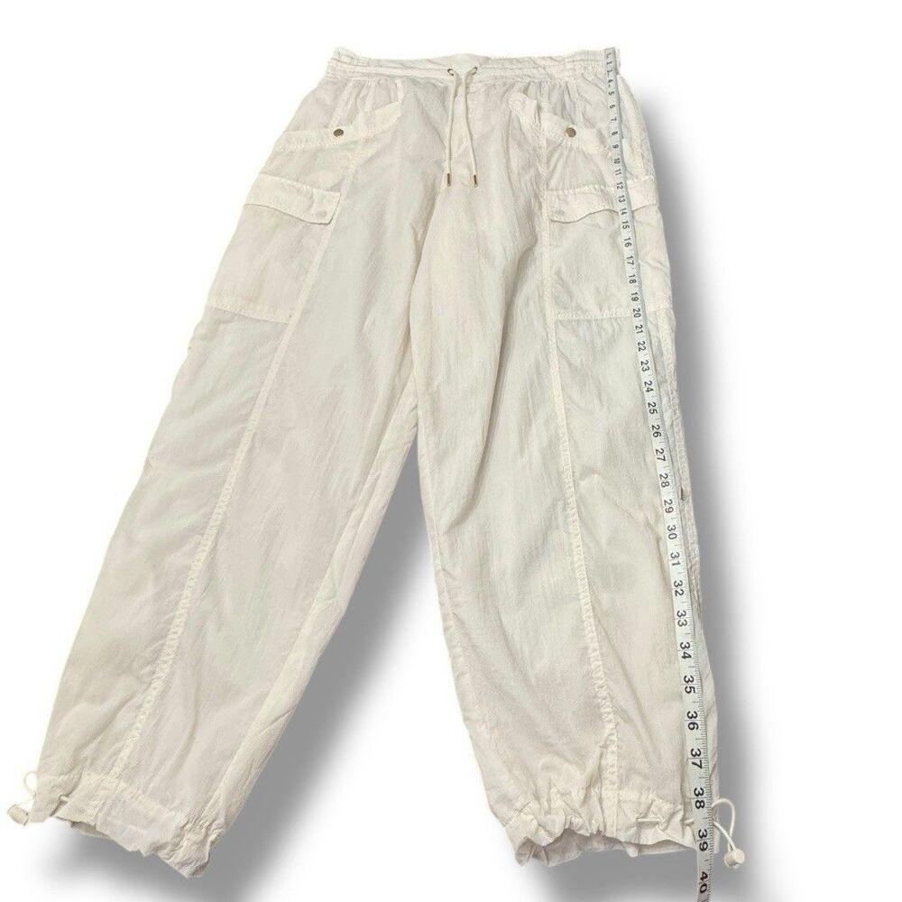 Athleta Alicia Keys High Waist Utility Pant Lightweight Sheer Women’s Size 16 - Picture 6 of 14
